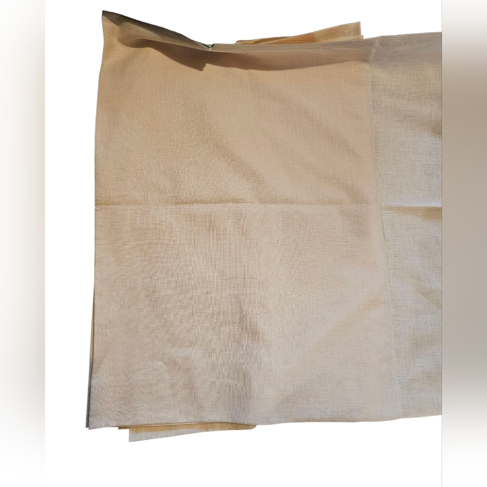 Peach Linen-Weave Texture Fabric 4 Yards by 44" Wide